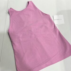 Beyond Yoga Women's Small Spacedye Refocus Tank Pink Haze Heather NWT